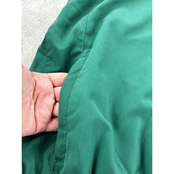 FootJoy Green Golf Vest with Mock Neck and Quarter-Zip - Picture 6 of 9